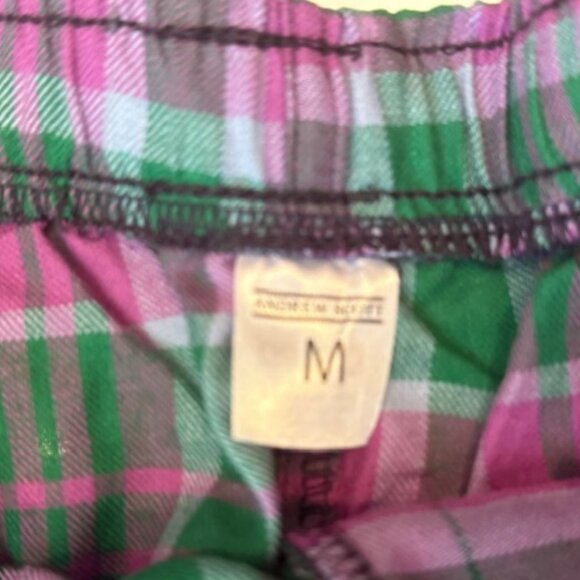 NWOT Purple & Green Plaid PJ Pants - Women's S - Picture 3 of 4